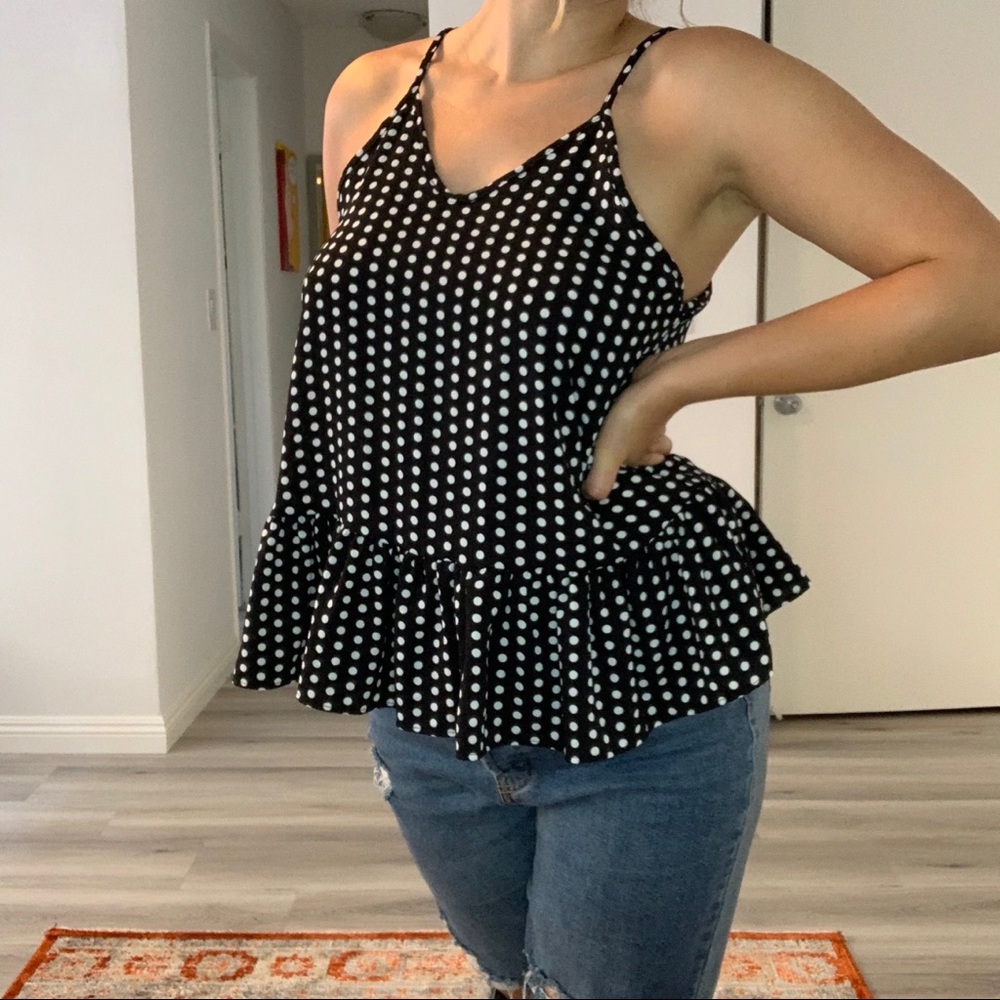 Polka dot tank